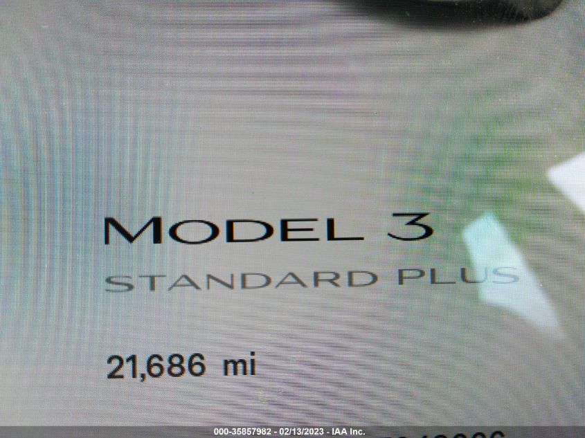 2021 TESLA MODEL 3 STANDARD RANGE PLUS - 5YJ3E1EAXMF048666