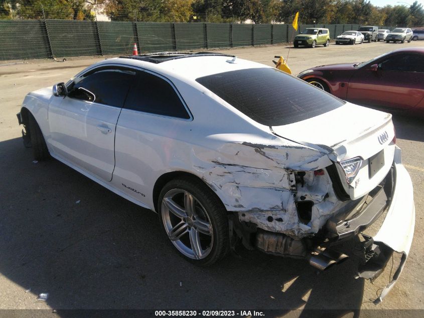 2013 AUDI S5 PREMIUM PLUS WAUCGAFR8DA066393