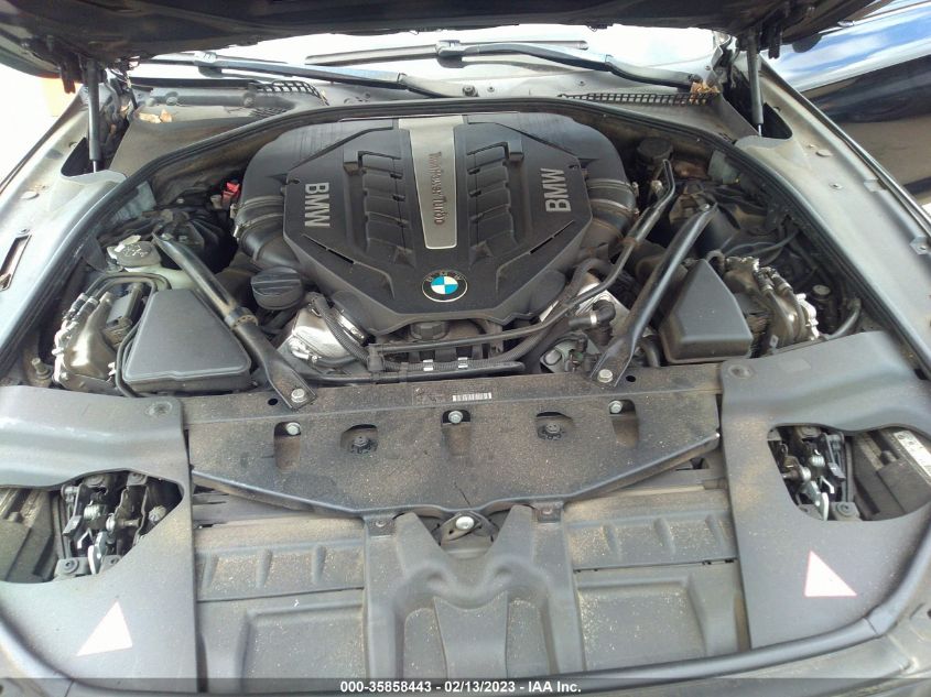 2013 BMW 650I GRAN COUPE WBA6B2C55DDG66650