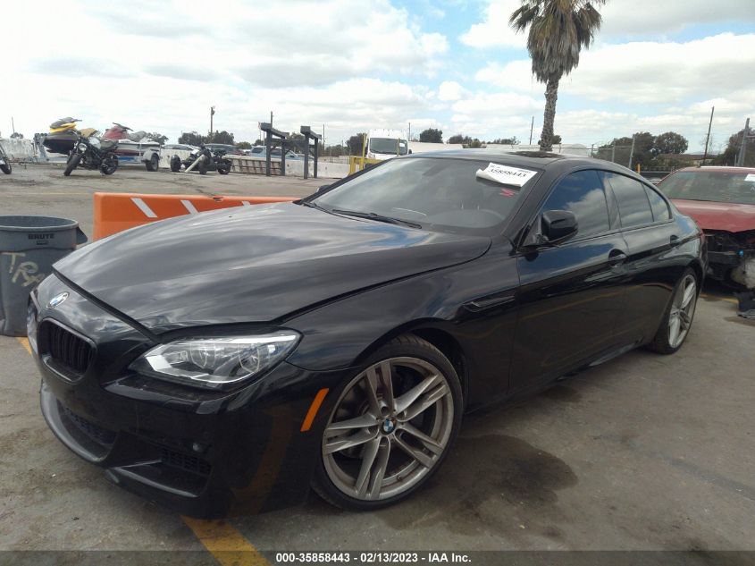 2013 BMW 650I GRAN COUPE WBA6B2C55DDG66650