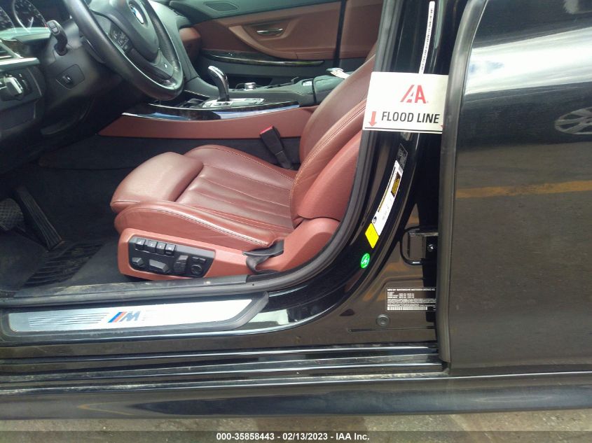 2013 BMW 650I GRAN COUPE WBA6B2C55DDG66650