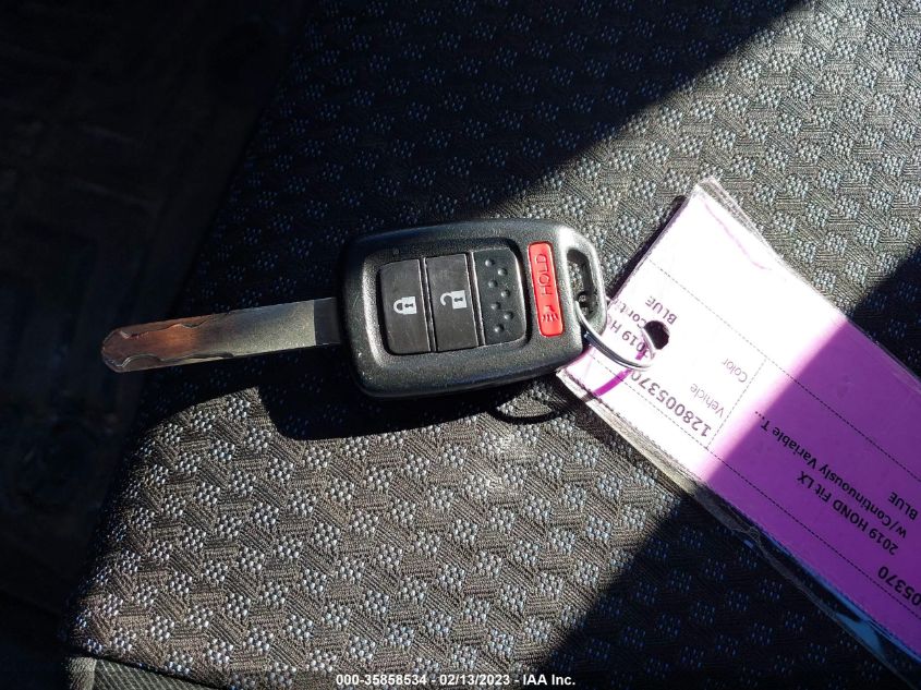 2019 HONDA FIT LX - 3HGGK5H43KM715272