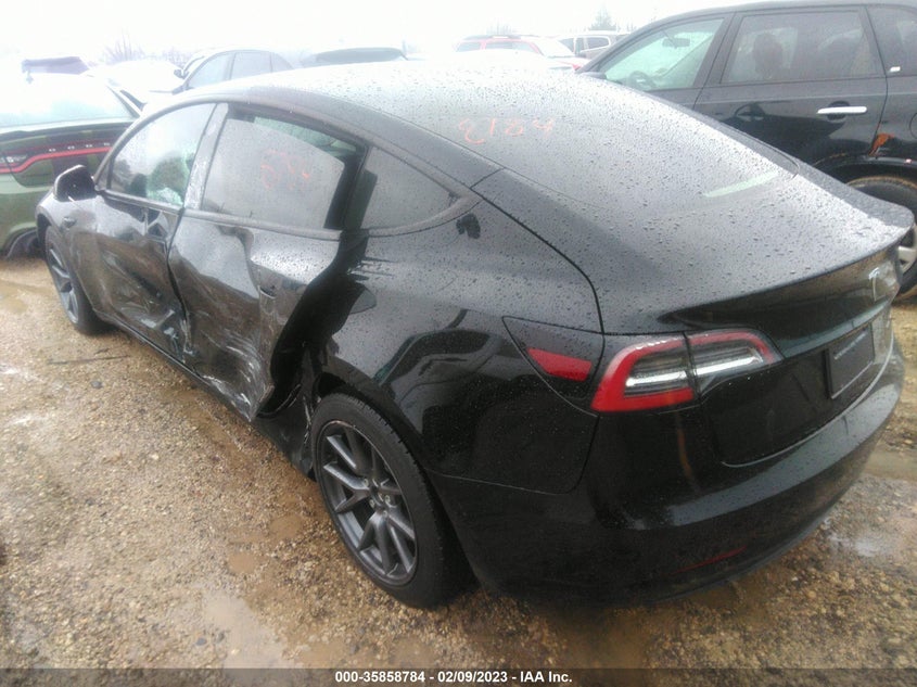 VIN 5YJ3E1EB4NF326150 2022 TESLA MODEL 3 LONG RANGE