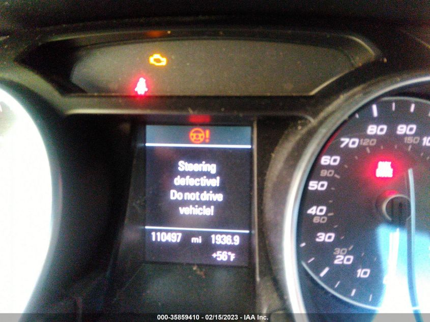 2013 AUDI S5 PRESTIGE WAUVGAFR8DA032334