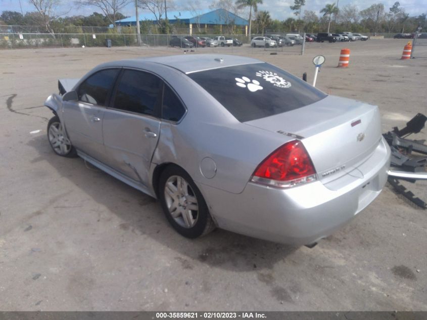 2013 CHEVROLET IMPALA LT - 2G1WG5E35D1185672