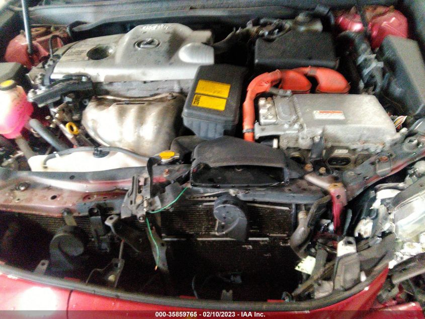 2013 LEXUS ES 300H HYBRID JTHBW1GG7D2031903