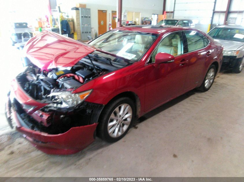 2013 LEXUS ES 300H HYBRID JTHBW1GG7D2031903