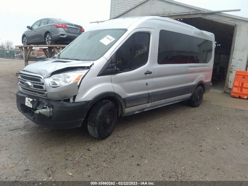 2019 FORD TRANSIT PASSENGER WAGON XL/XLT 1FBAX2CG1KKA62572