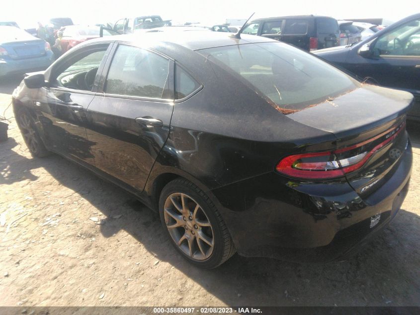 2015 DODGE DART SXT 1C3CDFBB8FD201007