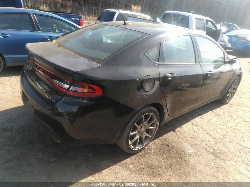 2015 DODGE DART SXT 1C3CDFBB8FD201007
