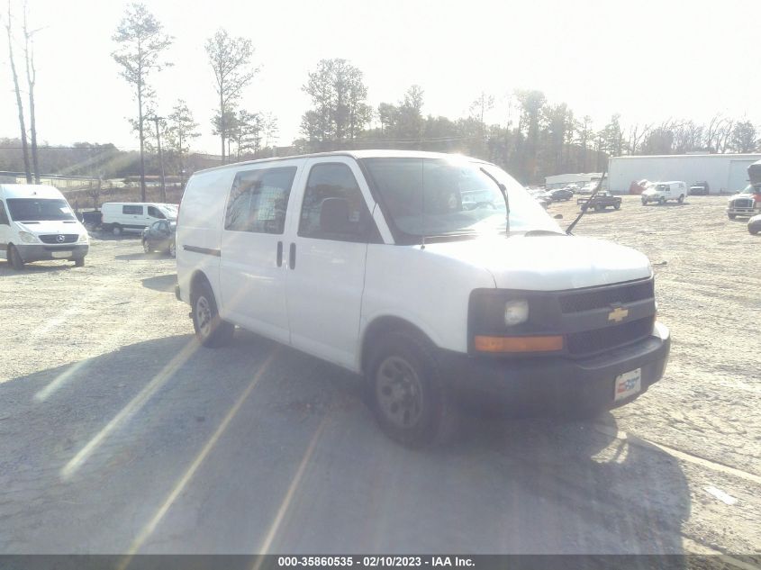 2014 CHEVROLET EXPRESS CARGO VAN - 1GCSGAFX3E1153925