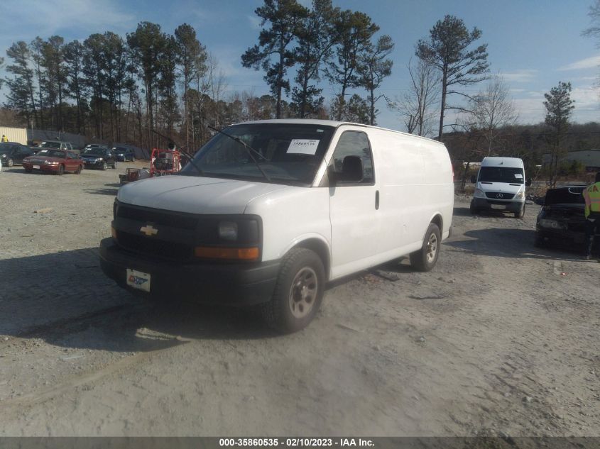 2014 CHEVROLET EXPRESS CARGO VAN - 1GCSGAFX3E1153925