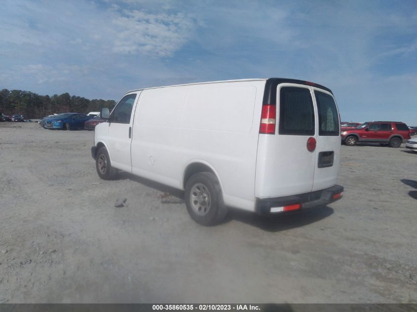 2014 CHEVROLET EXPRESS CARGO VAN - 1GCSGAFX3E1153925