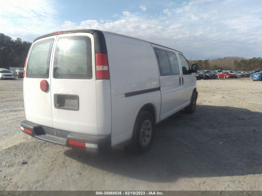 2014 CHEVROLET EXPRESS CARGO VAN - 1GCSGAFX3E1153925