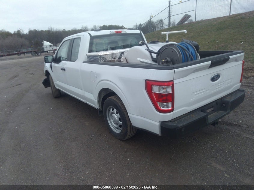 VIN 1FTEX1CB2NKE07396 2022 FORD F-150 XL/XLT