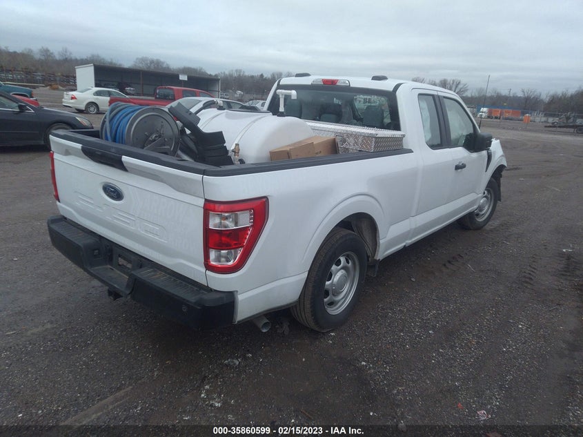 VIN 1FTEX1CB2NKE07396 2022 FORD F-150 XL/XLT