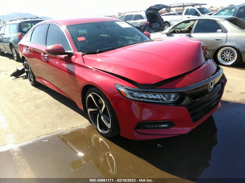 2020 HONDA ACCORD SEDAN SPORT - 1HGCV1F32LA061596