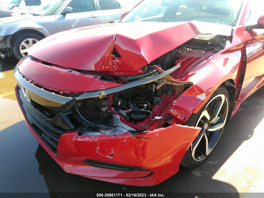 2020 HONDA ACCORD SEDAN SPORT - 1HGCV1F32LA061596