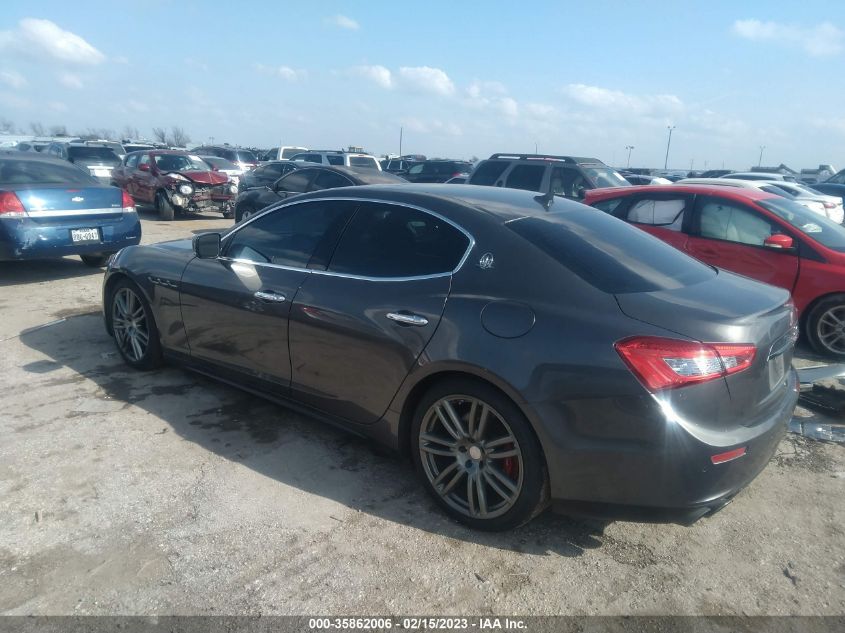 2015 MASERATI GHIBLI S Q4 ZAM57RTA3F1133974