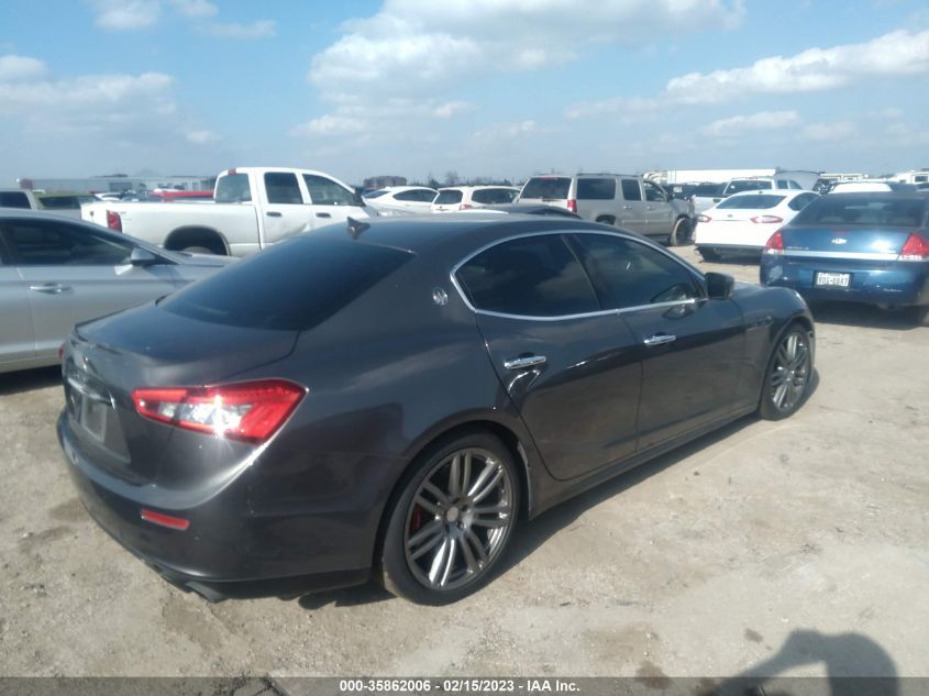 2015 MASERATI GHIBLI S Q4 ZAM57RTA3F1133974