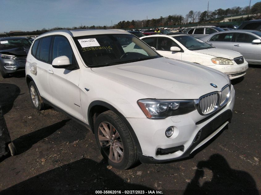 2015 BMW X3 XDRIVE28I - 5UXWX9C57F0D61057