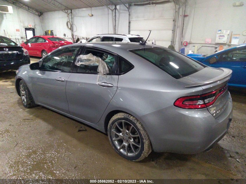 2015 DODGE DART SXT 1C3CDFBB6FD141602