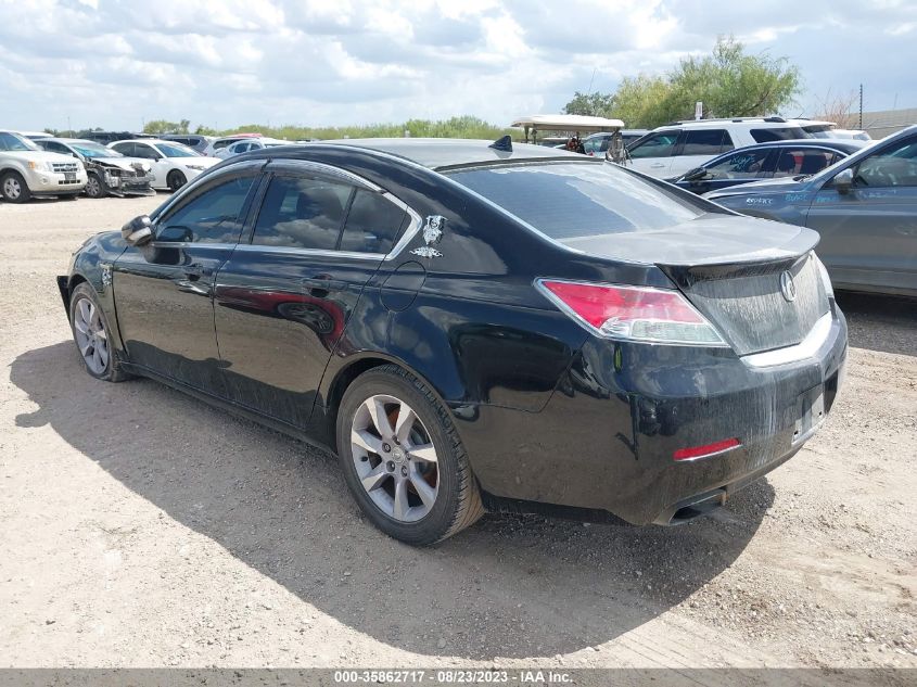 2013 ACURA TL TECH 19UUA8F51DA007413