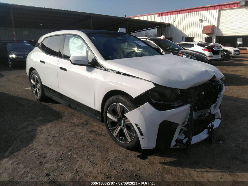 2022 BMW IX XDRIVE50 WB523CF01NCK47831