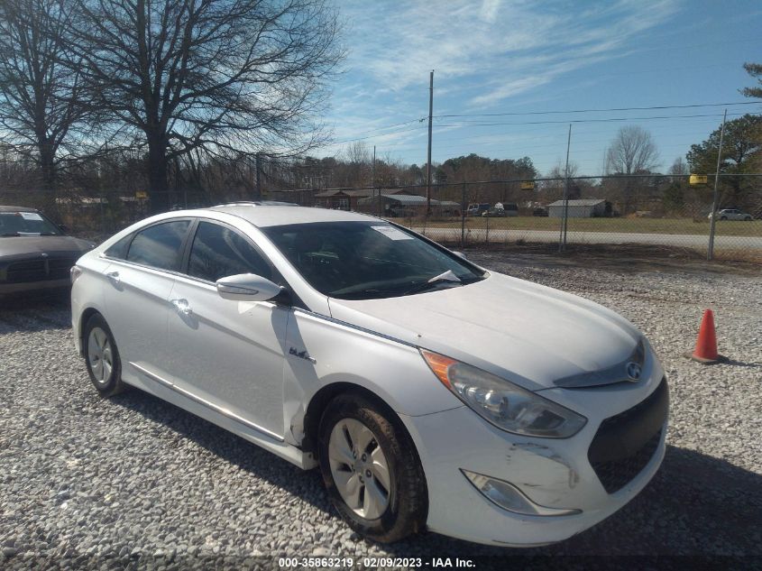 2014 HYUNDAI SONATA HYBRID - KMHEC4A44EA114263