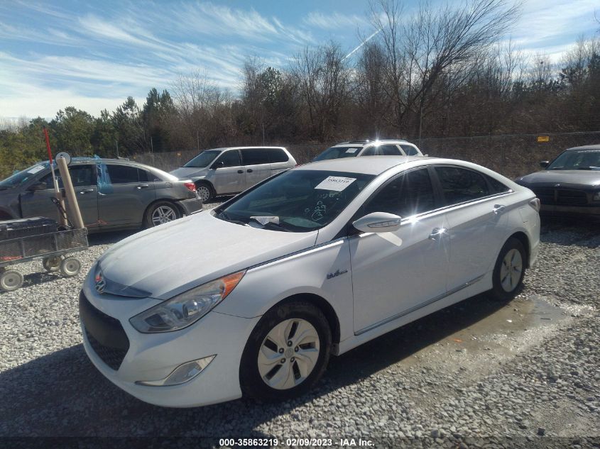 2014 HYUNDAI SONATA HYBRID - KMHEC4A44EA114263