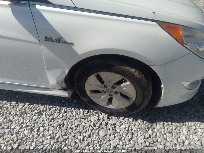 2014 HYUNDAI SONATA HYBRID - KMHEC4A44EA114263