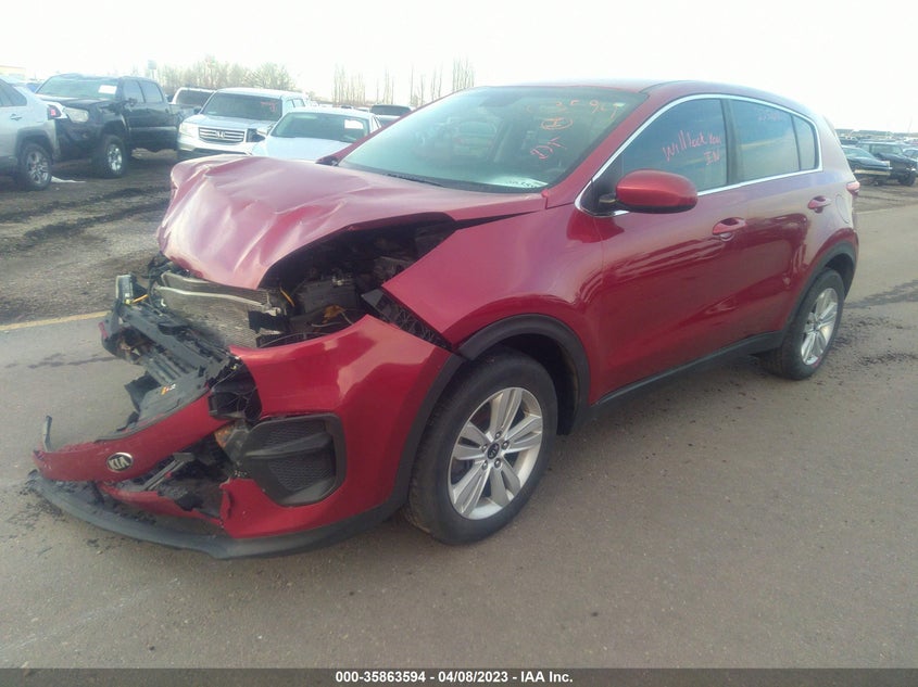 VIN KNDPM3AC6H7053141 2017 KIA SPORTAGE LX