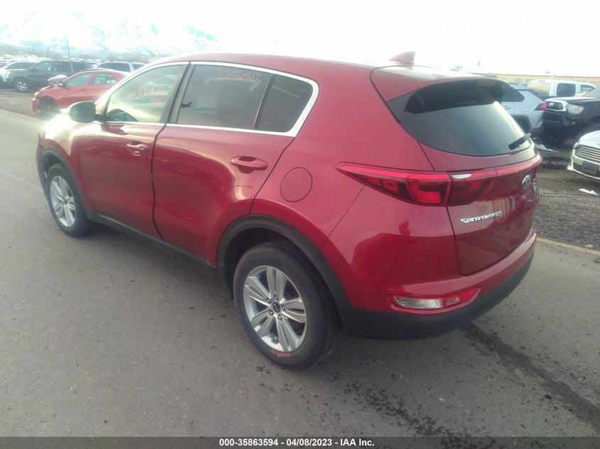 VIN KNDPM3AC6H7053141 2017 KIA SPORTAGE LX
