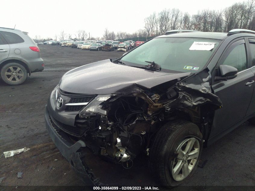 VIN 2T3RFREVXDW075238 2013 TOYOTA RAV4 no.6