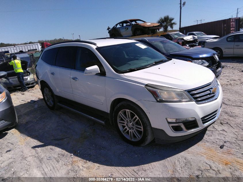 2014 CHEVROLET TRAVERSE LT - 1GNKRGKD2EJ292492