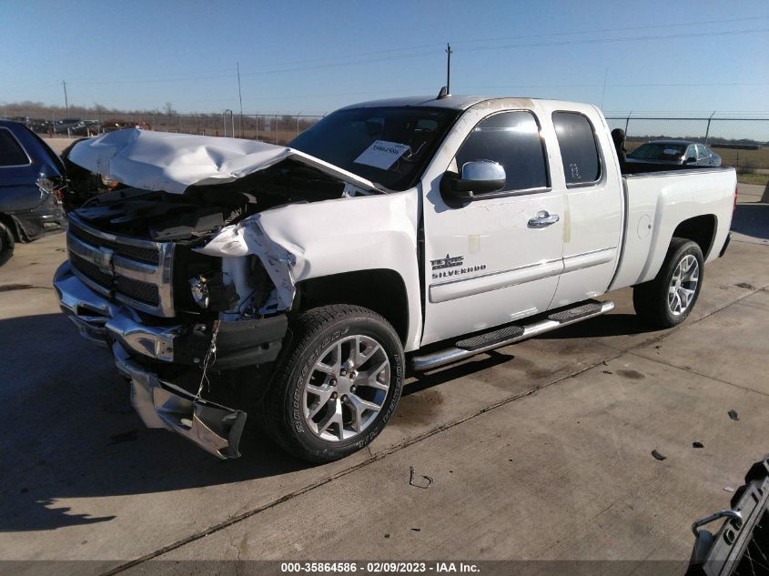 2013 CHEVROLET SILVERADO 1500 LT - 1GCRCSE02DZ221023