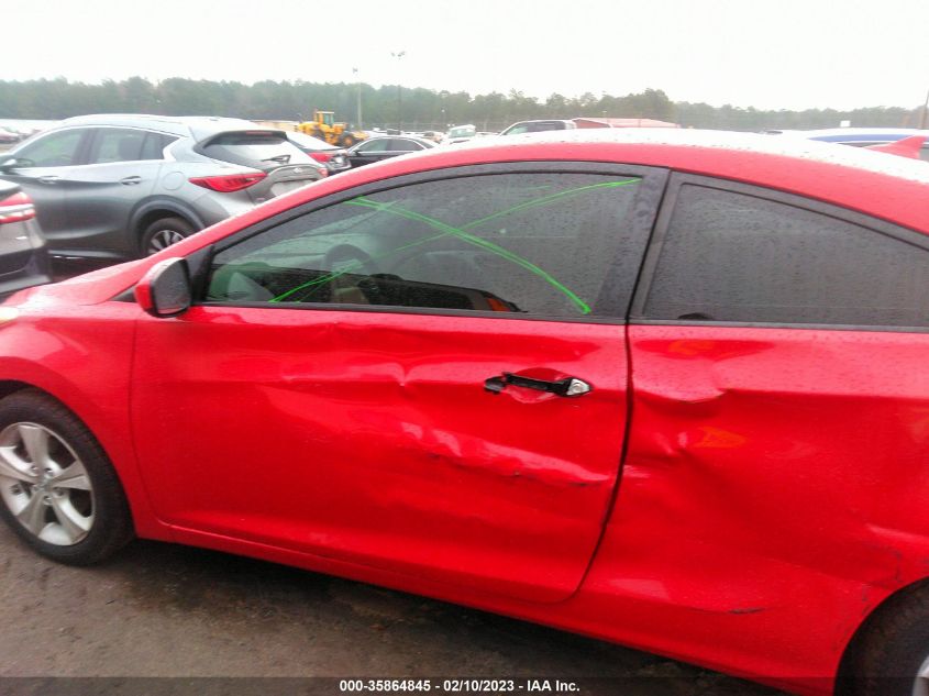 2013 HYUNDAI ELANTRA COUPE GS - KMHDH6AE8DU020353