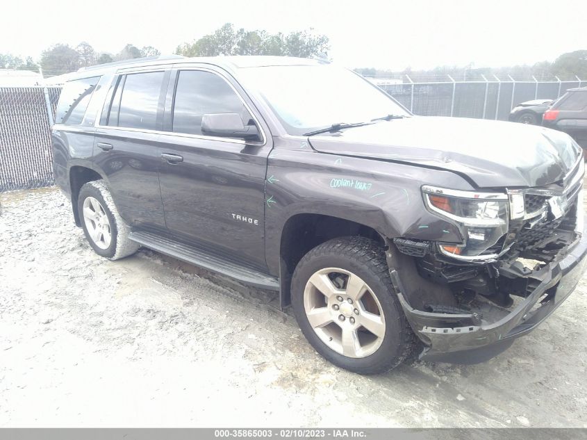 2015 CHEVROLET TAHOE LS - 1GNSCAKC3FR708123