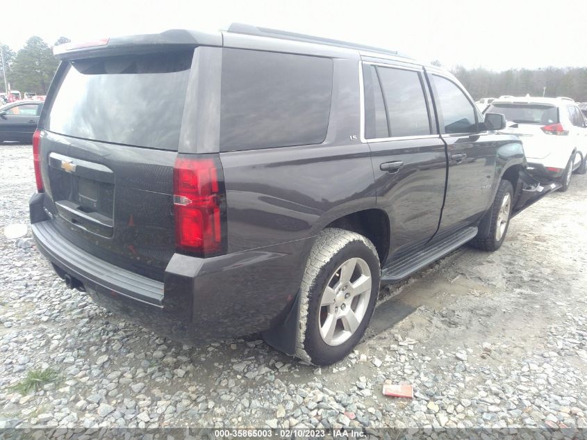2015 CHEVROLET TAHOE LS - 1GNSCAKC3FR708123