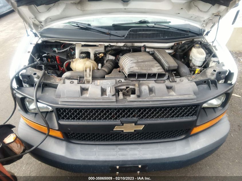 2013 CHEVROLET EXPRESS CARGO VAN DIESEL - 1GCWGFBL2D1110127