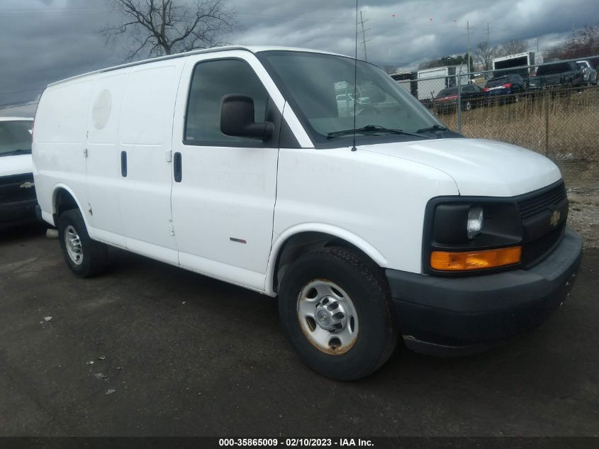 2013 CHEVROLET EXPRESS CARGO VAN DIESEL - 1GCWGFBL2D1110127