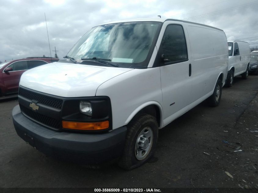 2013 CHEVROLET EXPRESS CARGO VAN DIESEL - 1GCWGFBL2D1110127