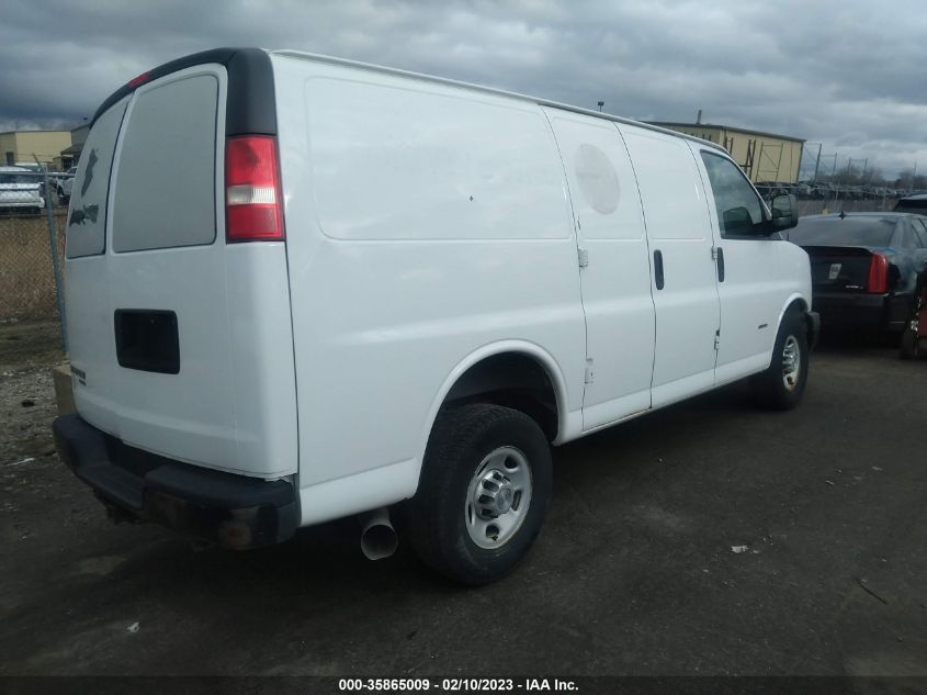 2013 CHEVROLET EXPRESS CARGO VAN DIESEL - 1GCWGFBL2D1110127