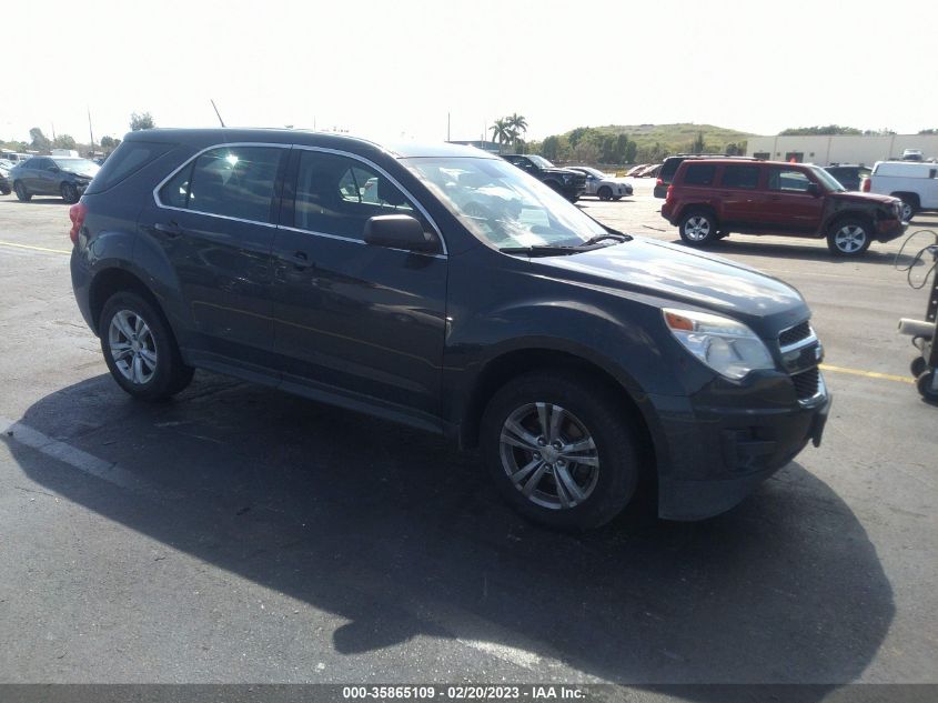 2013 CHEVROLET EQUINOX LS - 2GNALBEKXD1270517