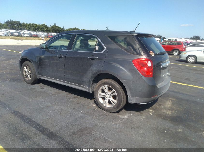 2013 CHEVROLET EQUINOX LS - 2GNALBEKXD1270517