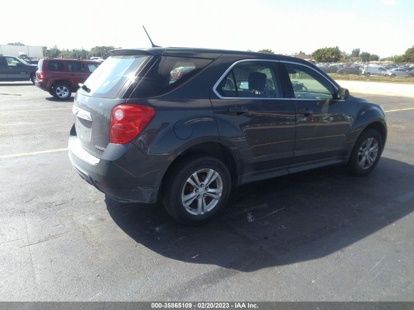 2013 CHEVROLET EQUINOX LS - 2GNALBEKXD1270517
