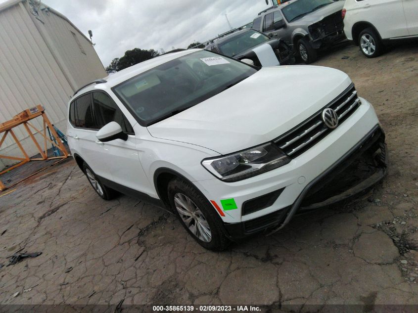 2019 VOLKSWAGEN TIGUAN S - 3VV1B7AX5KM197915