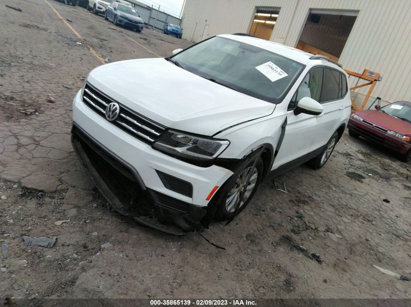 2019 VOLKSWAGEN TIGUAN S - 3VV1B7AX5KM197915