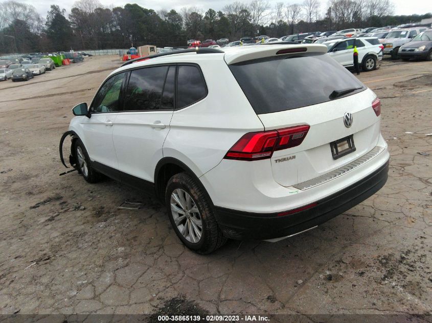 2019 VOLKSWAGEN TIGUAN S - 3VV1B7AX5KM197915