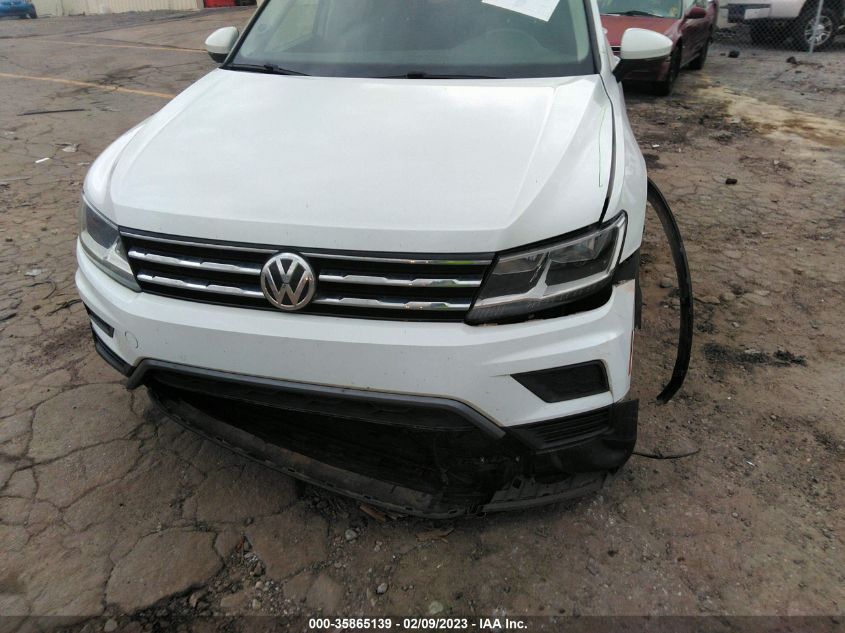 2019 VOLKSWAGEN TIGUAN S - 3VV1B7AX5KM197915